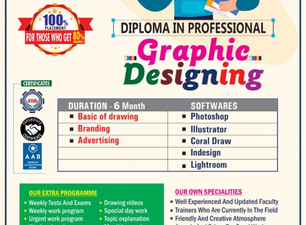 DIPLOMA IN PROFESSIONAL Graphic Designing